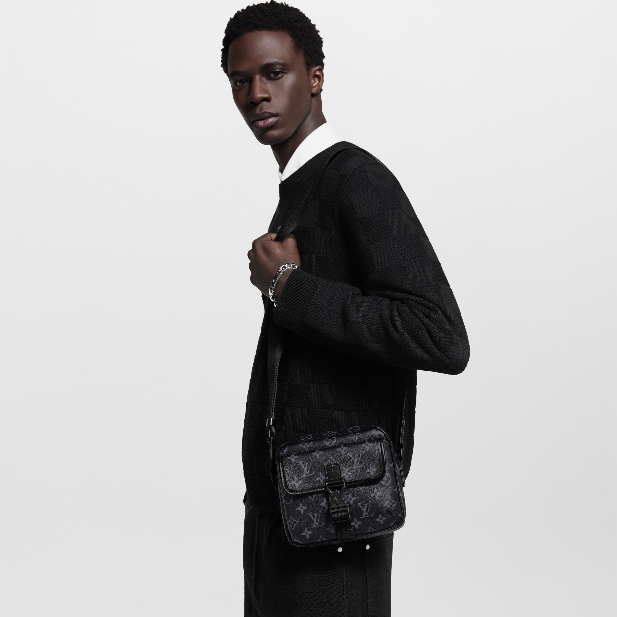 Néo Petit Damier Scarf S00 - Holiday Gifts - Holiday Gifts For Him